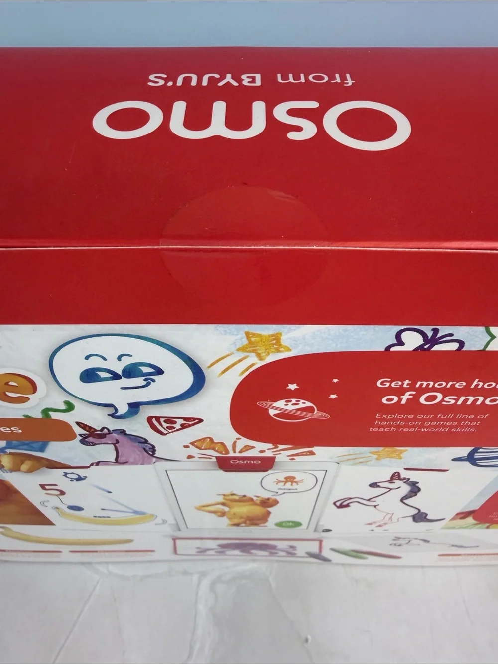 Osmo Creative Starter Kit with Monster Set - Red & Brown